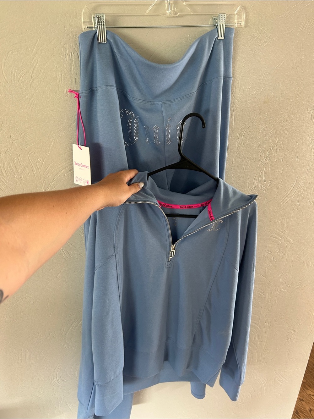 New with tag juicy couture sport two piece set